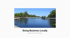 Desktop Screenshot of doing-business-locally.com
